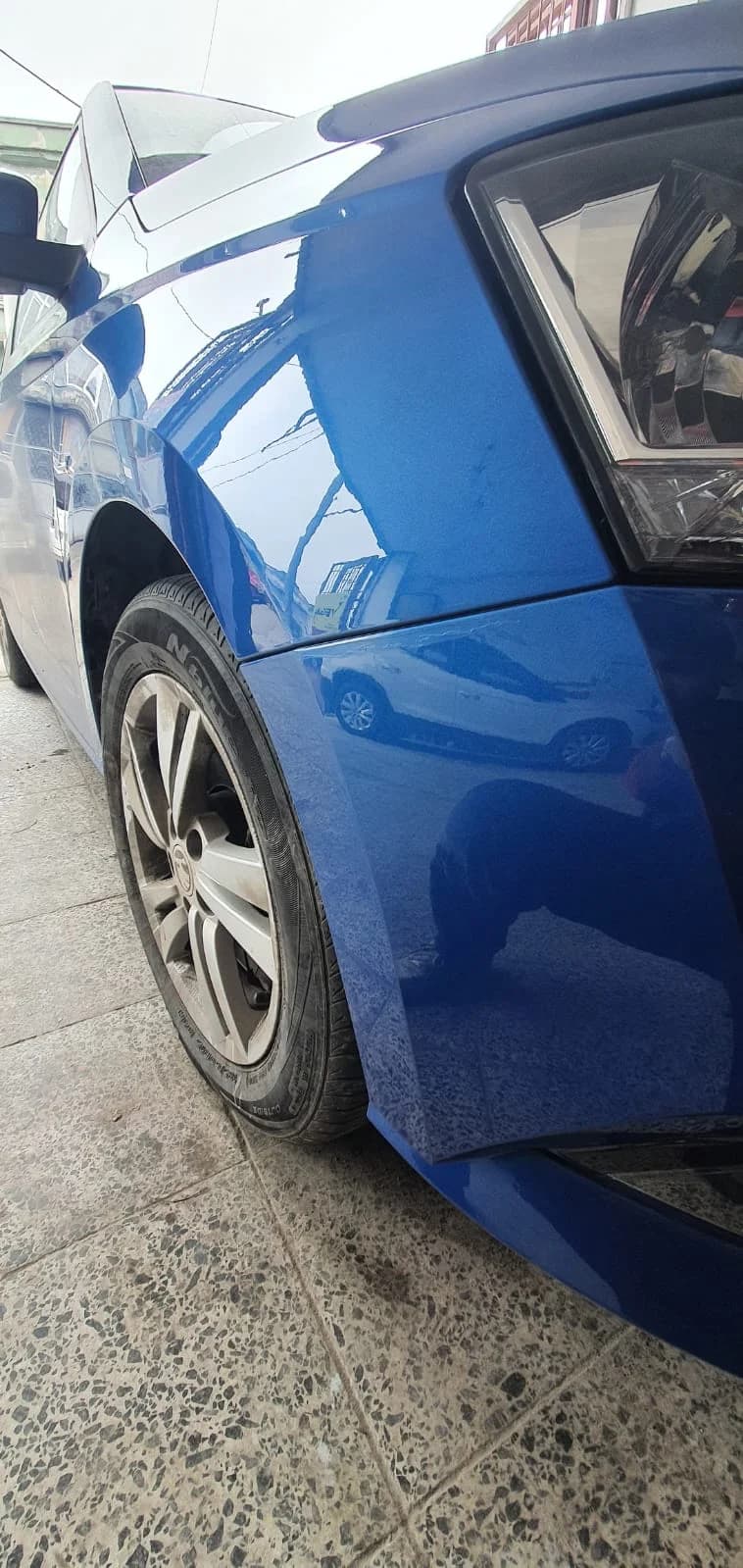 Skoda araç göçük onarımı - Onarım sonrası