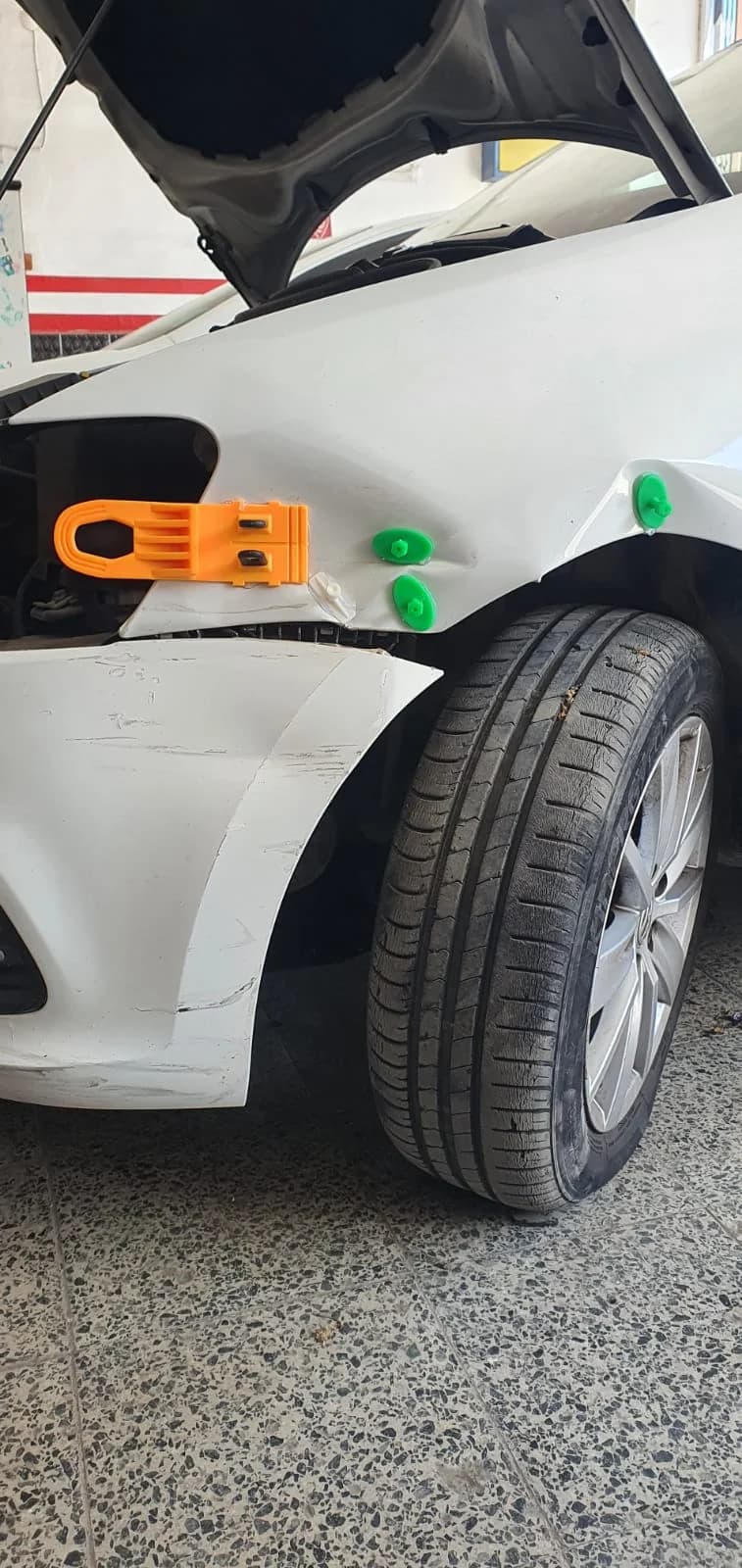 Volkswagen çamurluk onarımı